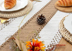Boho Table Runner for Fall Home Decor 12x72 Farmhouse Woven Runner | 72 Inches - Image 6