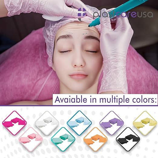Pink Disposable Dental Bibs 13"x18" - 3 Ply Waterproof Tattoo Bib Sheet for Patients - Dentist or Medical Tray Cover and Nail Table Cover Supplies