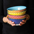 Selamica Porcelain 20oz Cereal Bowl Set - Image 6