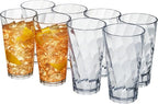 US Acrylic Optix Plastic Reusable Drinking Glasses 20oz Water Cups in Clear | by USAcrylic