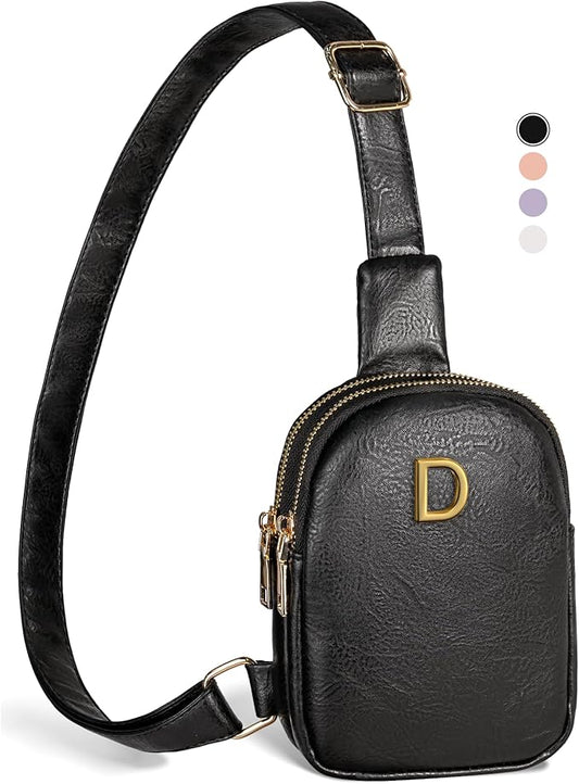Friendship Gifts for Women Girls, Initial Lightweight Phone Purse, Crossbody Bags for Women with Adjustable Strap, Small Everyday Bags for Teen Girls, Cute Things for Sisters Daughters