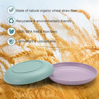 HEYCOME 12 Pcs Unbreakable Deep Dessert Plates Set, 8 inch Reusable Plastic - Image 4