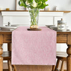 Artoid Mode Pink Table Runner, Seasonal Summer Washable Kitchen Dining Table - Image 7