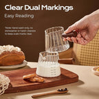 YARRAMATE 6oz Glass Espresso Measuring Cups, 2 Pack - Image 4