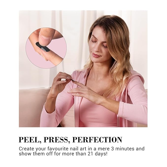 MelodySusie 30PCS Semi Cured Gel Nail Strips (Green Harmony), Works with Lamp, Salon Quality, Long Lasting, Easy to Apply and Remove, Includes 2 Prep Pads, Nail File & Wooden Stick