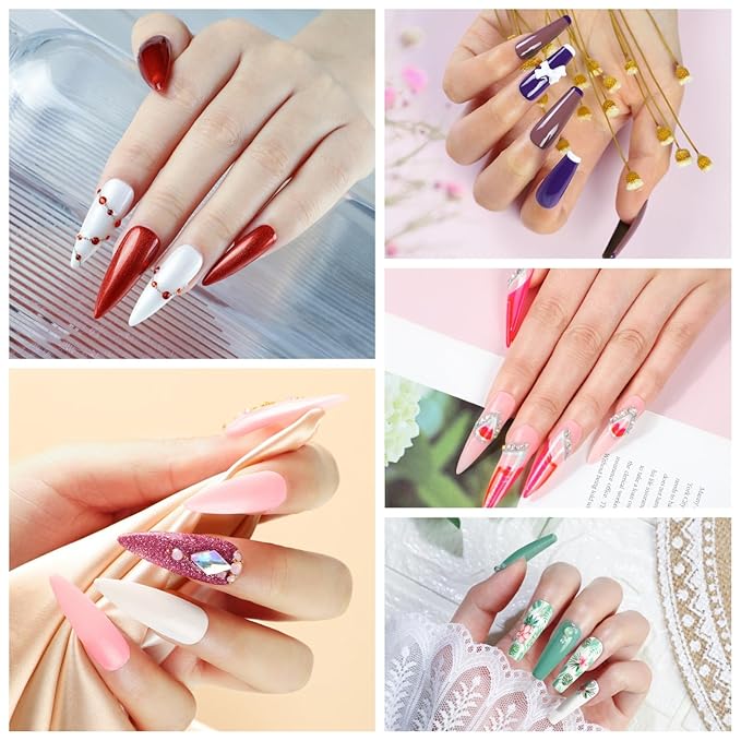 COSCELIA 66pcs Gel Nail Polish Kit with U V light and Drill Starter Kit 35 Colors Fall Gel Polish Set 5pcs Top Base Coat Nail Art Supplies French Gel Manicure Kit Gifts for Women DIY at Home