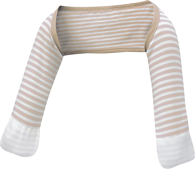 ScratchSleeves | Baby Boys' Stay-On Scratch Mitts | Stripes