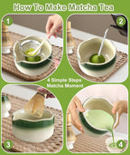 JBER Matcha Set, Bamboo Whisk, Powder Sifter - Image 6