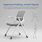 2 Pack Folding Office Chair - Image 5