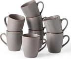 famiware Venus Coffee Mugs Set of 8, 13 oz Ceramic Stoneware Mug Cup Set | by Famiware