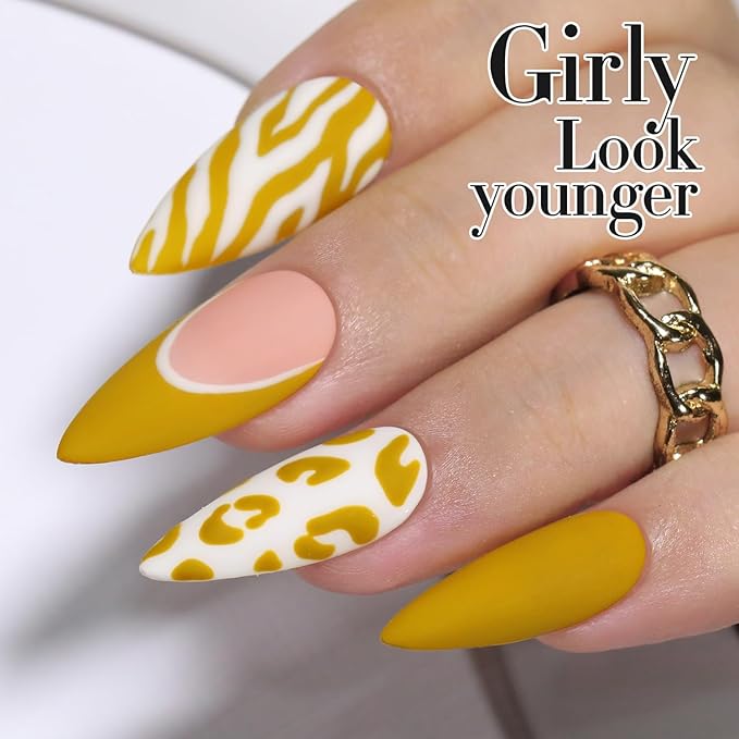 Double Rhythm Gel Polish 15ML Jelly Sheer Pastel Light Milky Color Pearl White Bottle 1 PC 0.5 OZ Full Size Nail Art Salon at Home (Yellow-D1462)