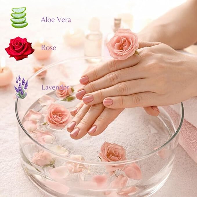 10-Minute Paraffin Hand Treatment, Home Hand Wax Spa Treatment Gloves, Lavender, One-Pair