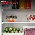 Stock Your Home 32oz Clear Plastic Salad Bowls - Image 7