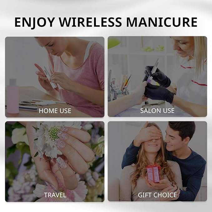 AIRSEE Mini Handheld UV Light for Gel Nails with Stand,Portable Rechargeable Nail Lamps,2 Timers for Fast Nail Extension,Rhinestone Glue Decoration,Gel Nail Strips at Home,Travel(Pink)
