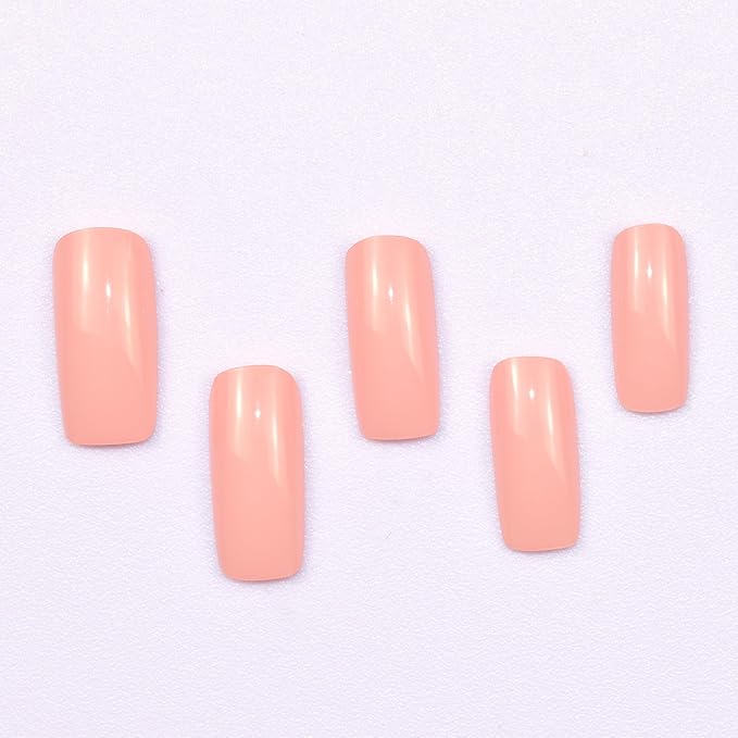Semi Cured Gel Nail Strips (Light Pink)-22 PCS Wine Red Nail Stickers | Works with Light | Manicure Wraps, Salon Quality & Easy to Use