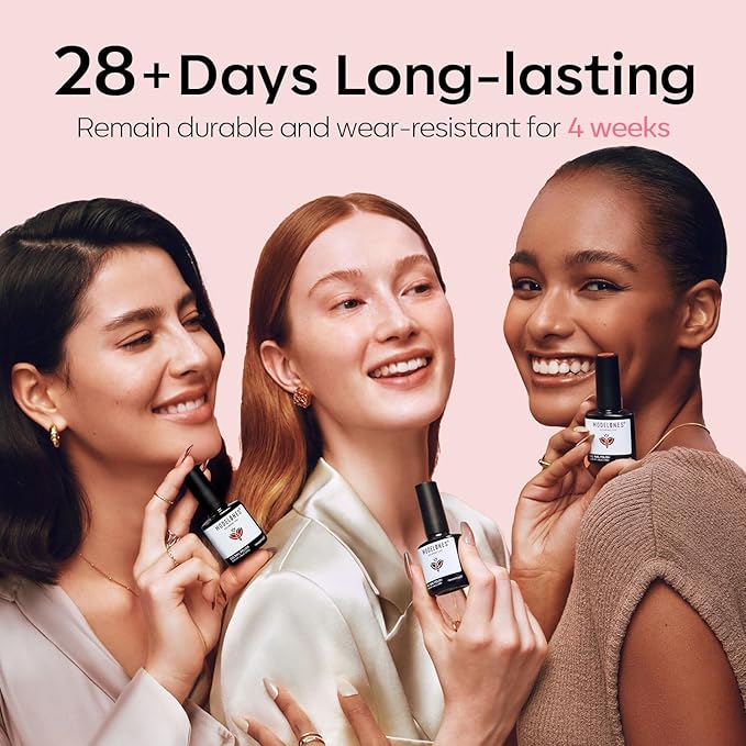 modelones Cat Eye Gel Nail Polish, 2 PCS 15ML Pink Sliver Holographic 9D Cat Eye Glitter Multichrome Silver Pink Shades Polish with Magnet Soak Off Led Nail Art Gel DIY Salon Gift