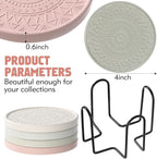 Photect Diatomaceous Earth Coasters Set - Image 2