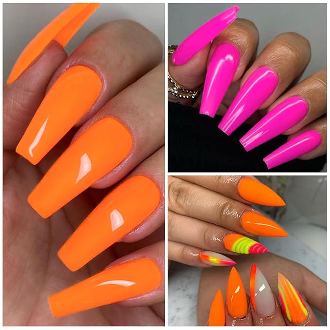 MEET ACROSS Poly Nail Gel 10Pcs Nail Extension Gel Set and Nail Extension Starter Kit for Beginners Nail Art DIY Home Gifts for Women (SET-10, 10pcs)