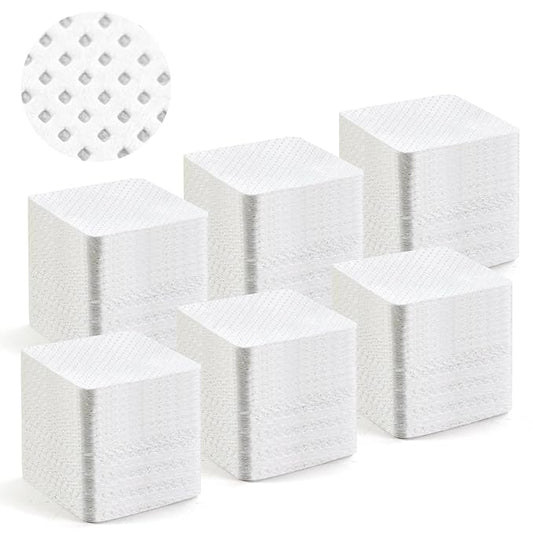 540PCS Lint Free Nail Wipes White, Non - Woven Soft Nail Polish Remover Wipes for Gel Nails, Eyelash Extensions and DIY Nail Art Supplies