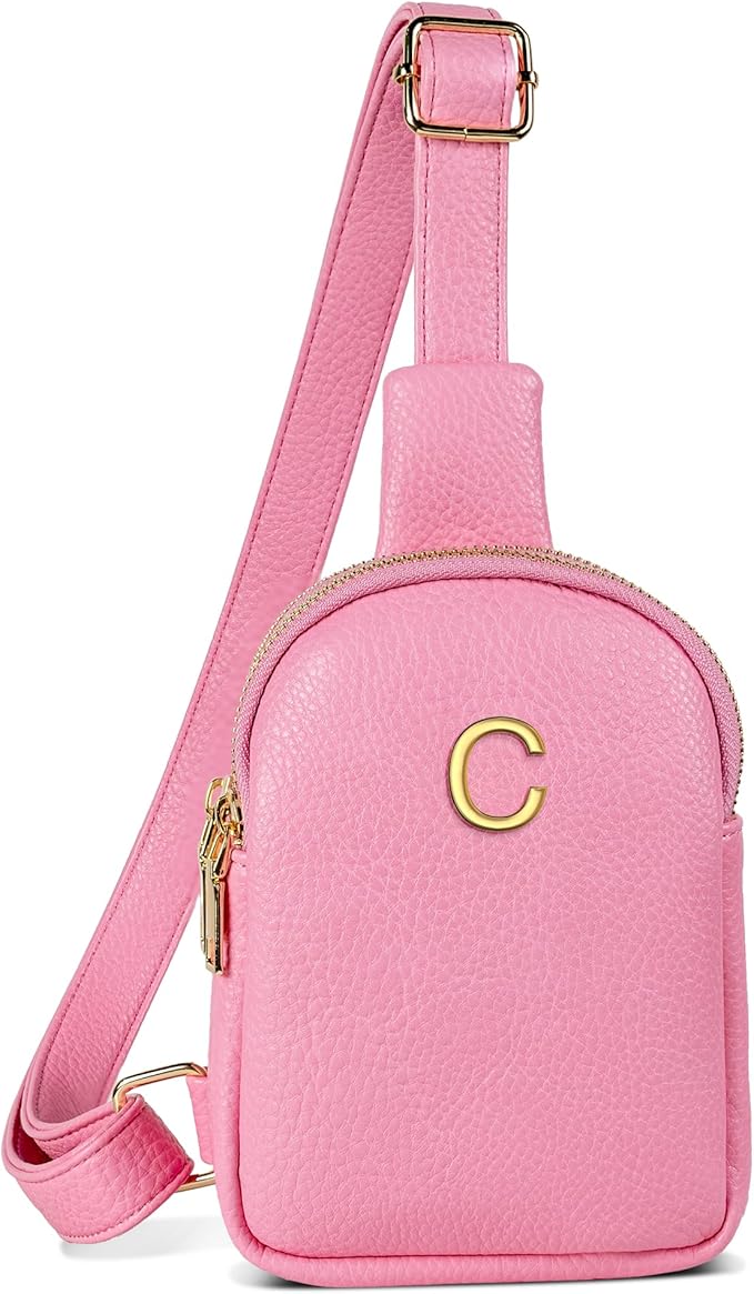 Teacher Appreciation Gifts, Personalized Sling Bag for Women Girls, Mini Letter Bag, Lightweight Crossbody Purses, Thank You Teacher Gifts Ideas from Student, Trendy Stuff Travel Essentials
