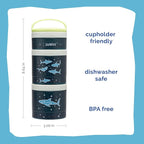 Whiskware Stackable Snack Containers - Image 2