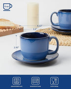 Pokini Stoneware Coffee Cups - Image 2