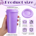FillTouch 12 Pcs 16 oz Reusable Coffee Cups - Image 2