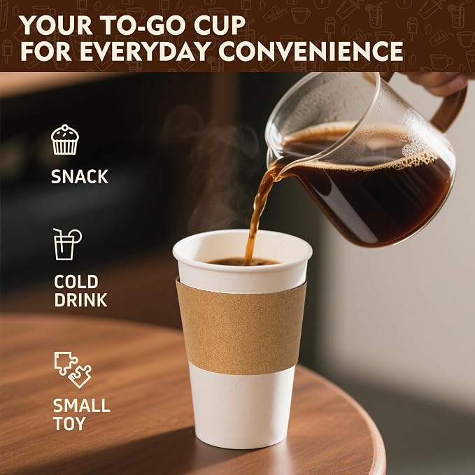 YEEHAW 16 oz 50 Pack Coffee Cups - Image 6