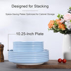 Webbylee 10.25" Melamine Dinner Plates Set of 6 - Image 4