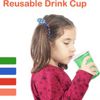 EcoDispose 20 Pack 12oz Kids Cups, Plastic Spill Proof Party Cups - Image 5