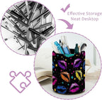 Colorful Lips Leather Pen Holder - Image 4