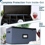 Hearth & Harbor Wine Glass Storage Box - Image 5