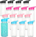 16 Pack 10 Oz Plastic Snow Globe Tumbler by Tswofia