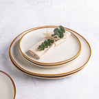 AmorArc Ceramic Dinner Plates Set of 6, 10.5 Inch Stoneware Plates Set | - Image 3