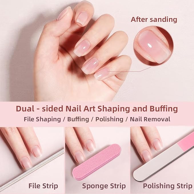 Nail Polish Remover Pump, YAMYONE 2 Pack Acetone Pump Dispenser, Alcohol Dispenser Push Down Empty Lockable Pump Dispenser Bottle for Nail Polish and Makeup Remover, 200ml(6.8oz) (8 Pack-Pink White)