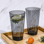BPA-Free Plastic Tumblers 8 Pack | Reusable Dishwasher Safe | Stackable - Image 4