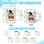Hyturtle Custom Halloween Gnome Mug - Image 4