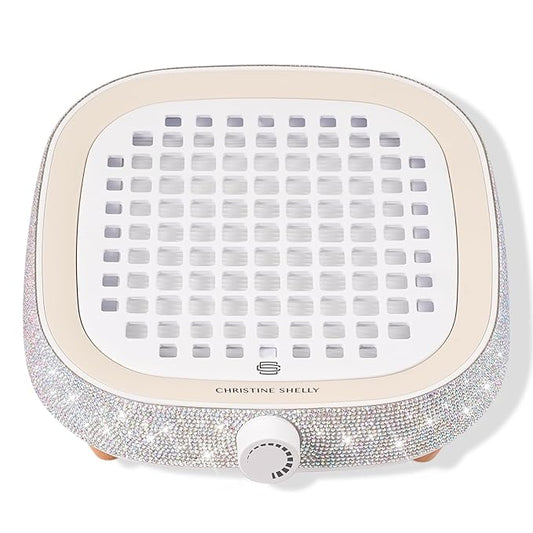 Nail Dust Collector, Powerful 4000RPM Vacuum Fan Vent Dust Collector Extractor Dust Suction Machine for Acrylic Nails Polishing, Nail Salon& Home