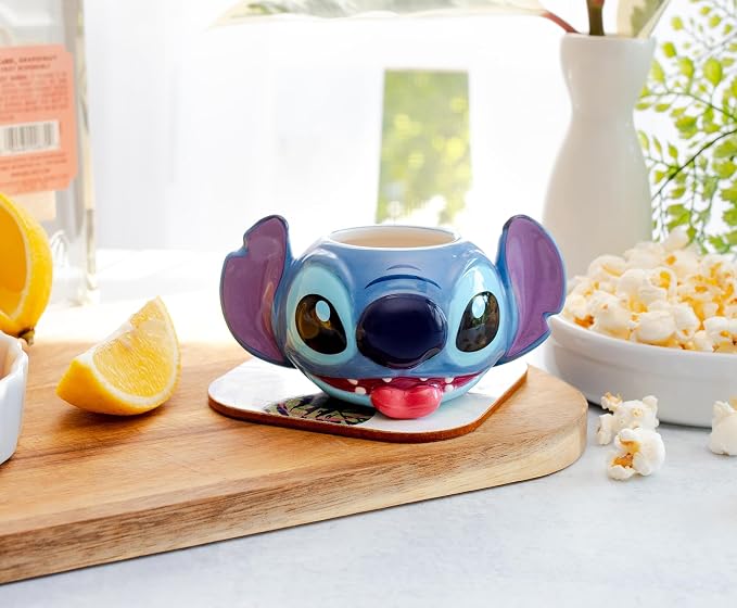 Disney Stitch 2oz Sculpted Ceramic Mini Cup/Shot Glass - Image 6