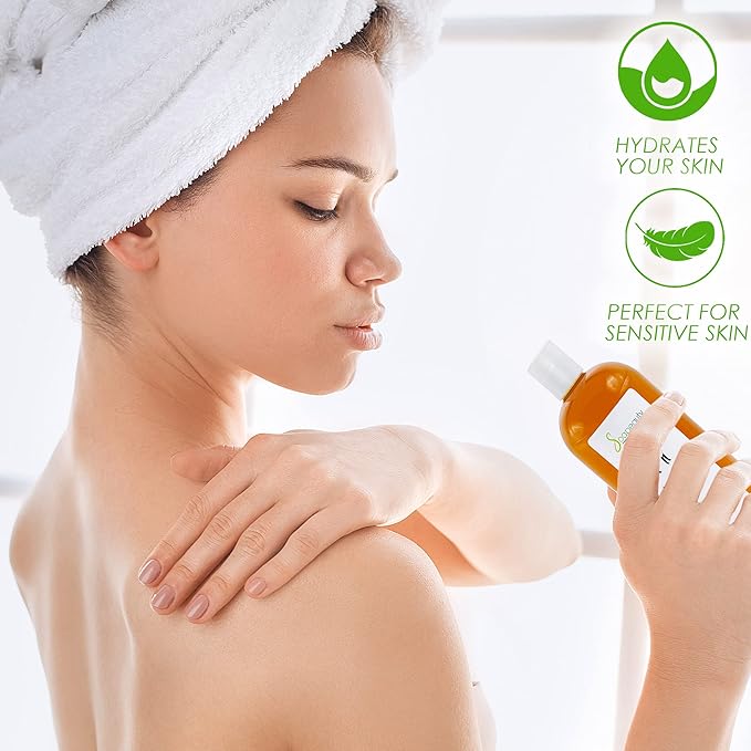 LANOLIN OIL Cold Pressed Unrefined | 100% Natural Available in Bulk | Carrier for Essential Oils, Face, Skin, Hair Moisturizer, Soap Making | (8 OZ)