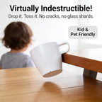 6-Pack 10oz Unbreakable Coffee Mugs, Microwave Safe Premium Drinkware, - Image 3