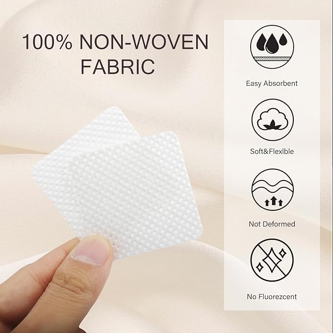 800 Pcs Lint Free Nail Wipes Eyelash Extension Glue Wipes Cleaning Pads - Perfect for Tweezers and Glue Bottle Nozzle - Ideal for Lash Extension Supplies(White)