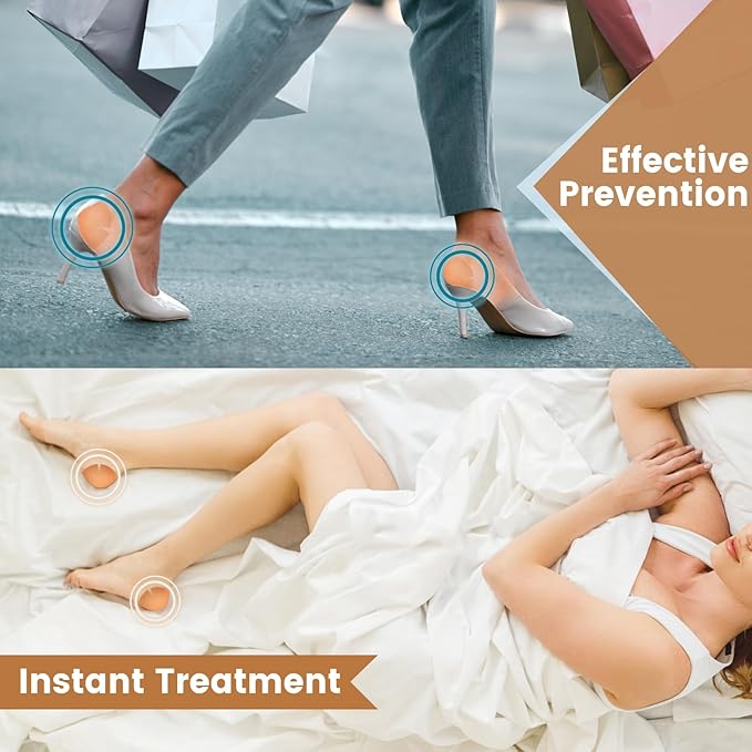 20PCS Patented Cracked Heel Treatment Patches, Cracked Heel Repair Bandage (100mm x 100mm)