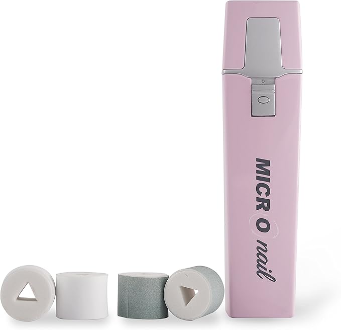 Emjoi Micro Electric Portable Nail Polisher Manicure Luxury Buff Smooth Shine