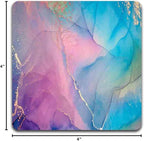 Marbling Square Coaster Set - Image 7