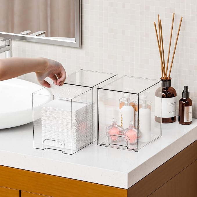7.6" H Baby Bottle Organizer for Cabinet, 4 Pack BPA FREE Bottle Storage - Image 8