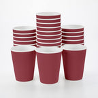 Restaurantware 12 Ounce Ripple Wall Disposable Coffee Cups, 500 Insulated by Restaurantware
