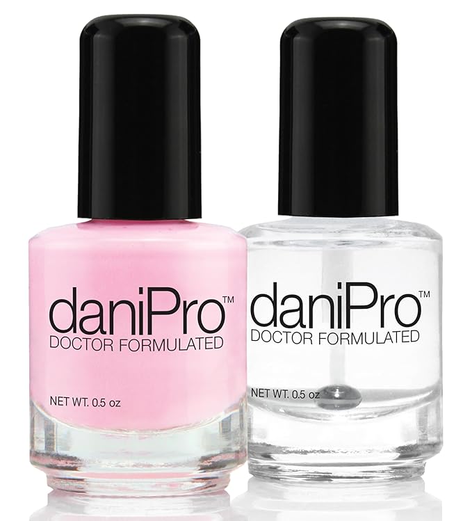 daniPro Doctor Formulated Nail Polish - Forever Girl/Topcoat Duo