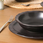 Stone Lain Oasis Stoneware Bowl Dish Set, 4-Piece Pasta Bowls - Image 7