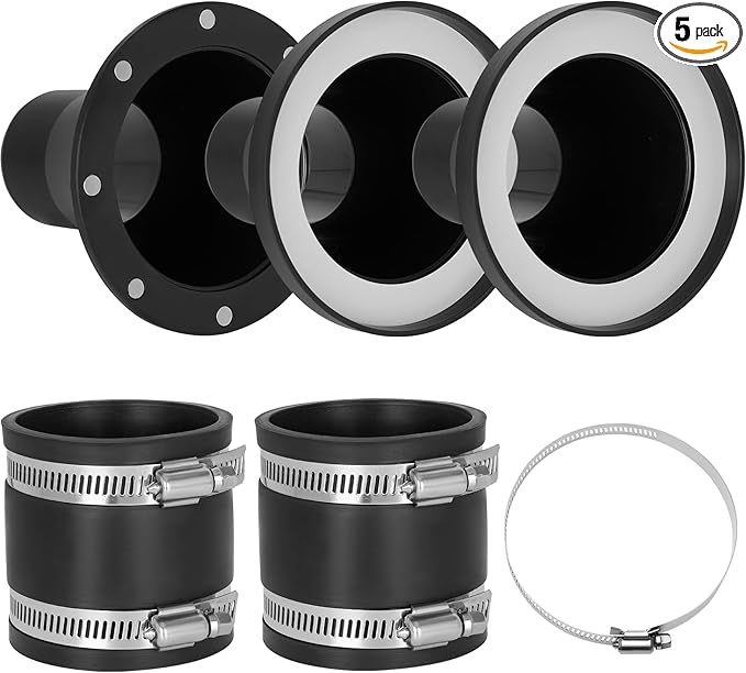 4" to 2.5" Magnetic Dust Collection Quick Connect Kit with Quick Connect Magnetic Fittings for Dust Collectors, Efficiently Transfer Hoses Between Machines